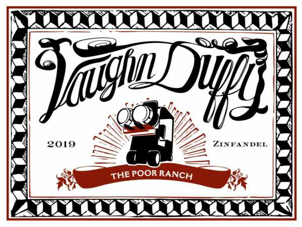 Poor Ranch Zin Label